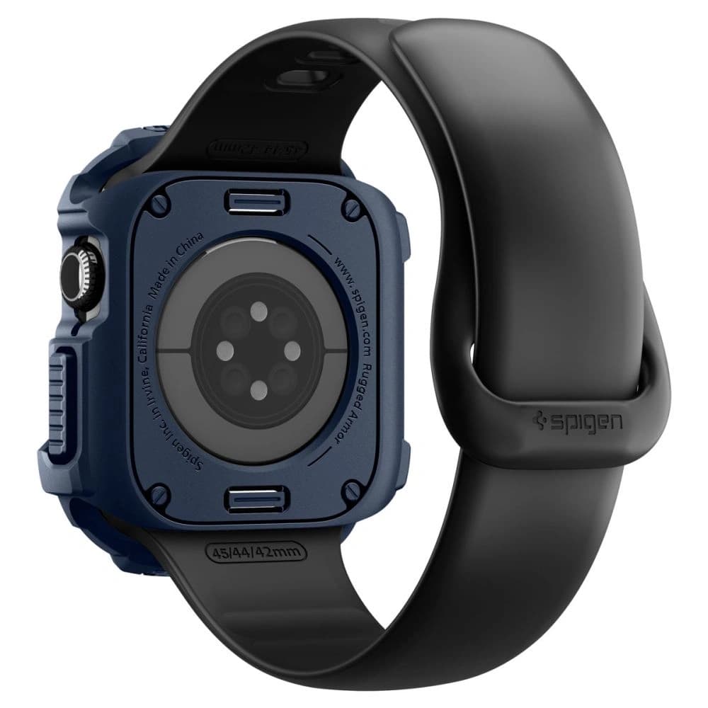 Spigen Rugged Armor V2 Apple Watch 10 / 11 42mm Navy Blue - 4