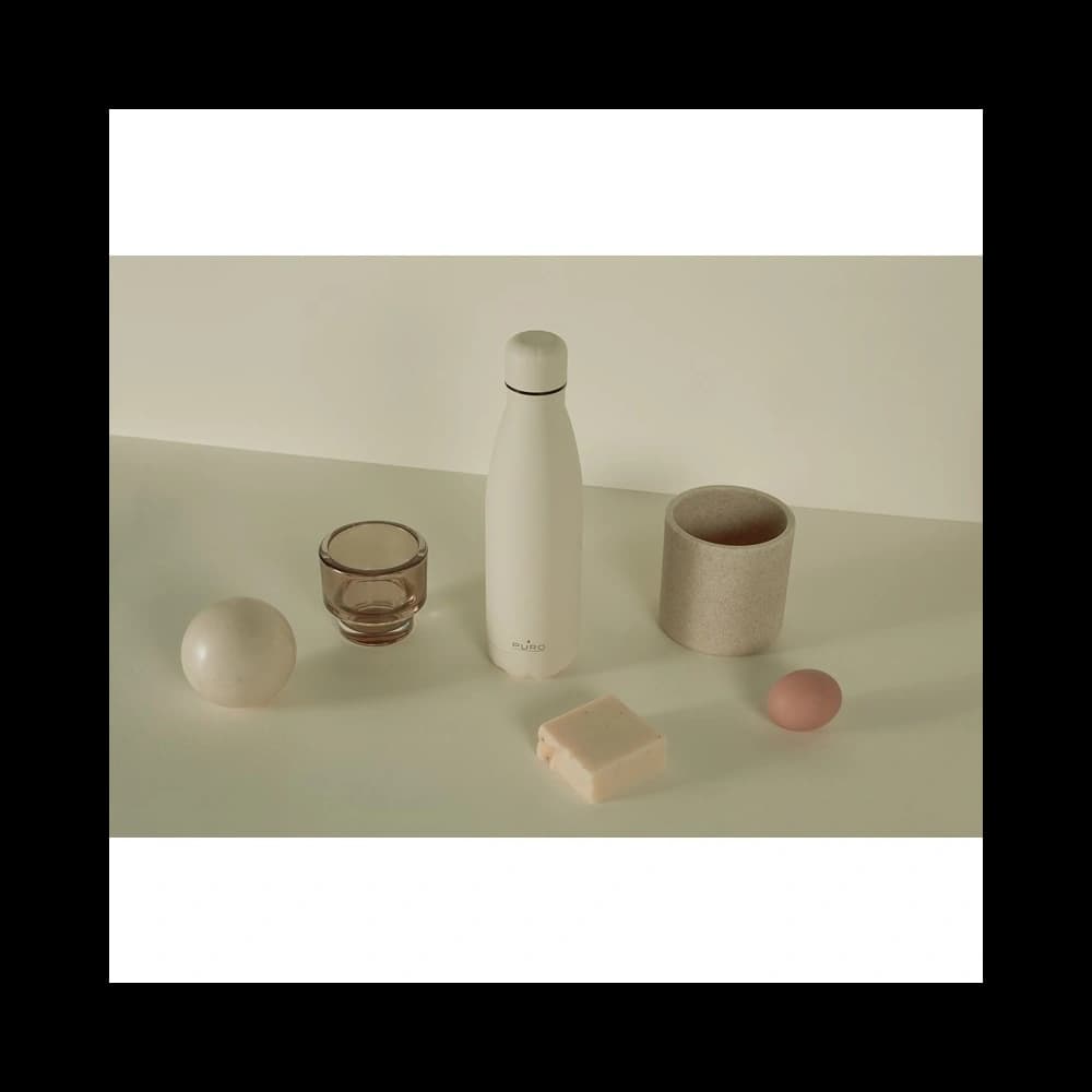 Termos z nerezové oceli PURO ICON 500ml (béžová) (práškový lak) - 5