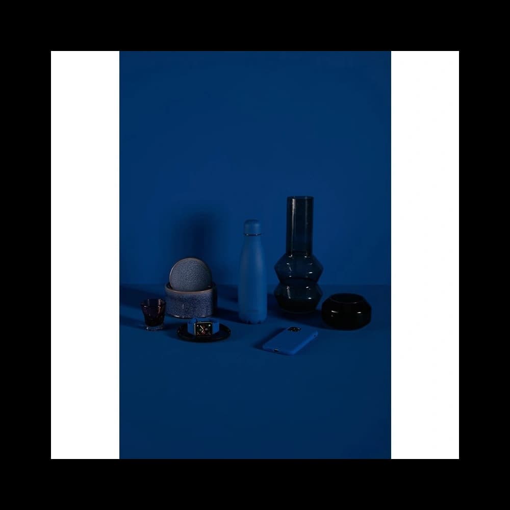 Sticlă termică din oțel inoxidabil PURO ICON 500ml (Albastru Închis) (Acoperire cu Pulbere) - 4