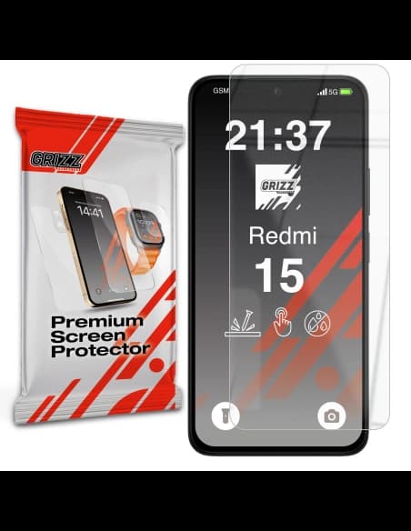 GrizzGlass HybridGlass Xiaomi Redmi 15