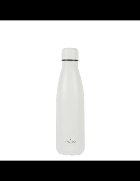 Sticlă termică din oțel inoxidabil PURO ICON 500ml (Alb) (Acoperire cu pulbere)
