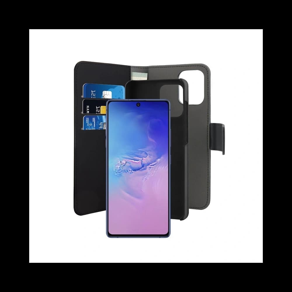 PURO Wallet Detachable 2in1 Samsung Galaxy S10 Lite (black) - 3