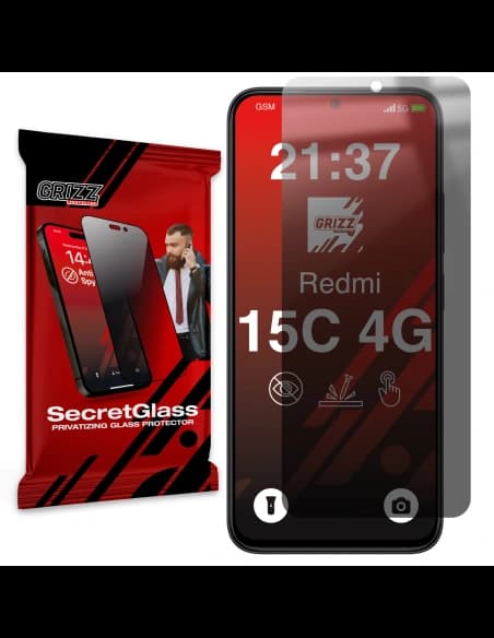 GrizzGlass Matte SecretGlass Xiaomi Redmi 15C 4G