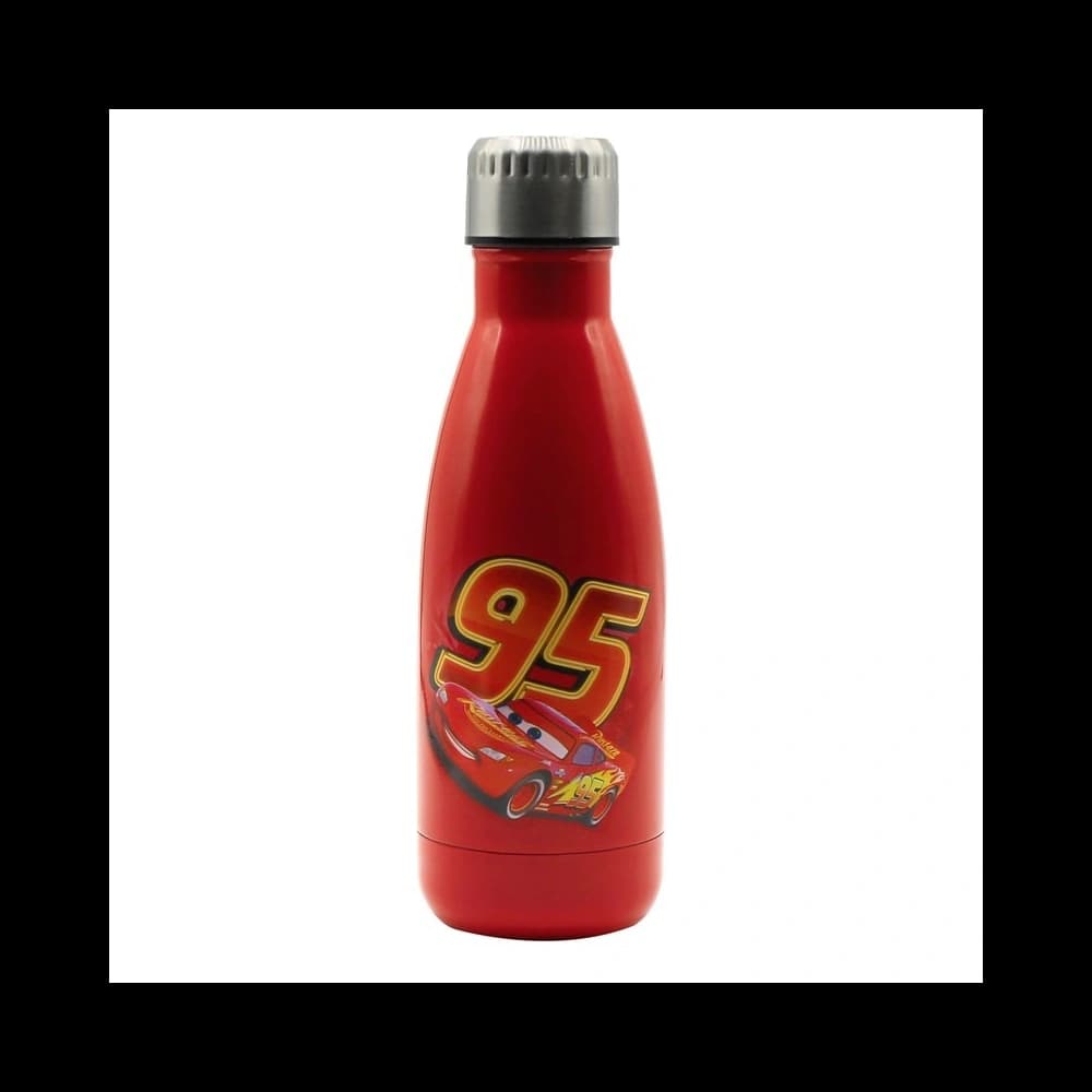 Sticlă din oțel inoxidabil Disney CARS 500ml (Roșie) - 1