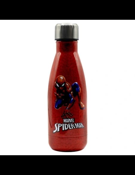 Sticlă din oțel inoxidabil Disney SPIDERMAN 500ml (Roșie)