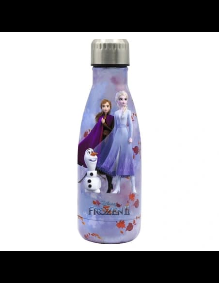 Sticlă din oțel inoxidabil Disney FROZEN II 500ml Regatul de Gheață 2 (Roz)