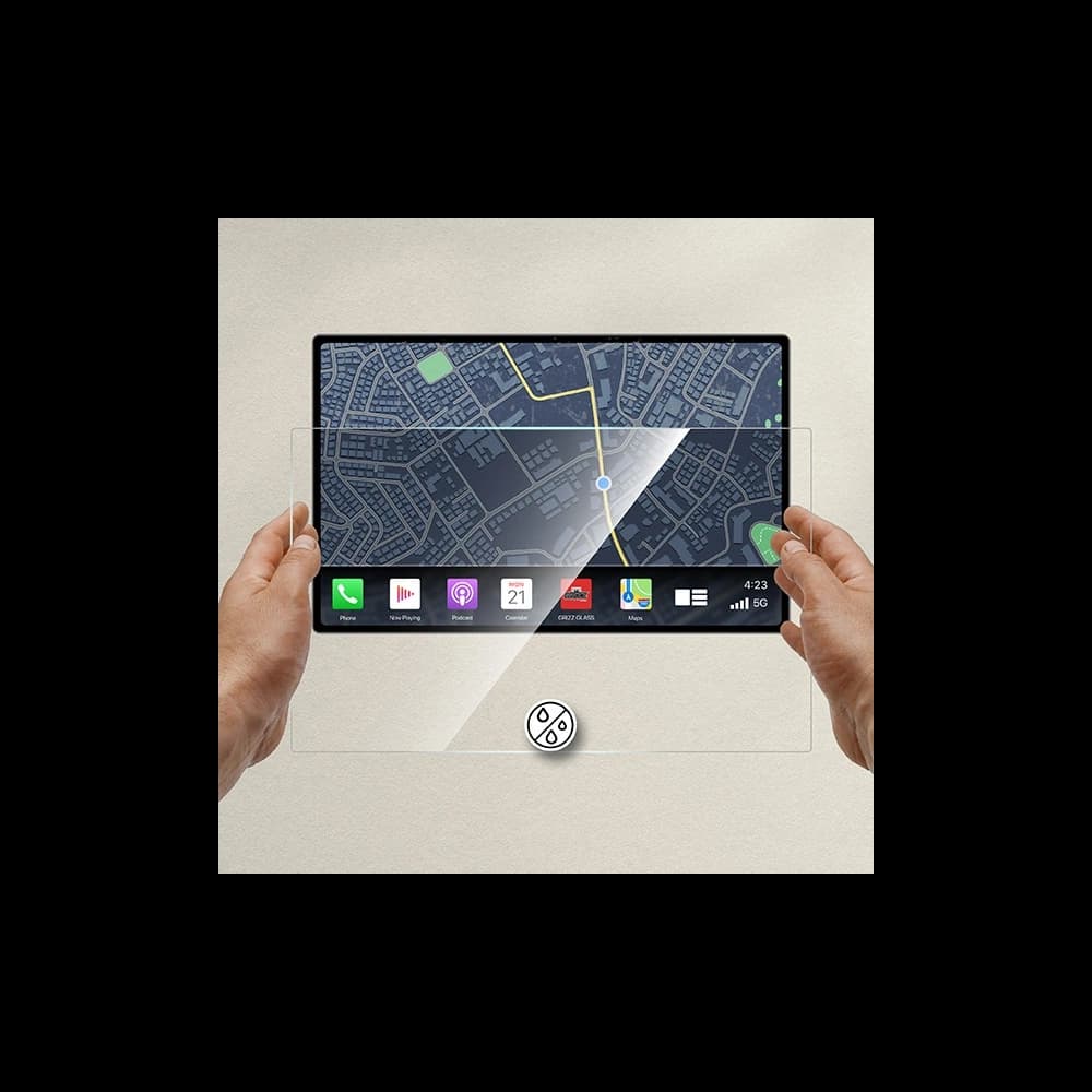 Folia ceramiczna GrizzGlass CarDisplay Protection do Bestune T90 12,6" (2023-2025) [2w1]  - 5