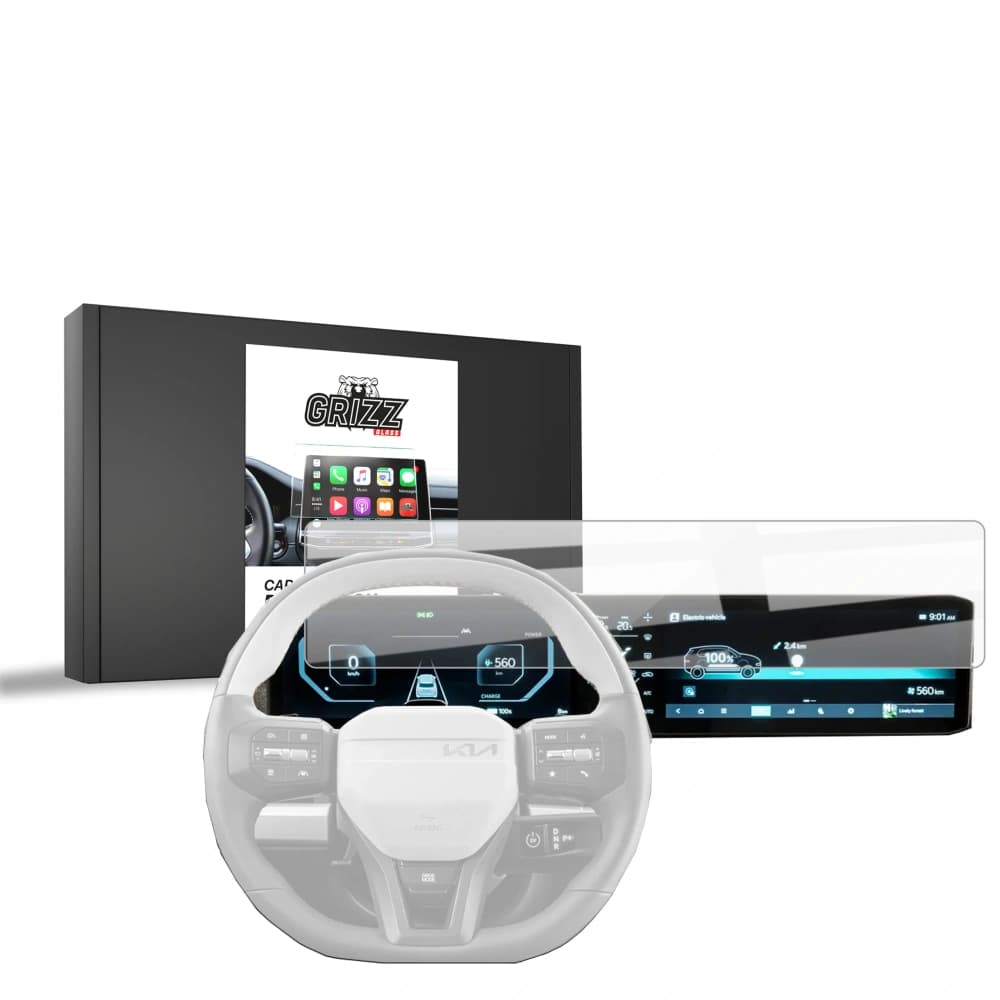 Ceramic GrizzGlass CarDisplay Protection Kia EV3 GT Line 24" (2025) - 1