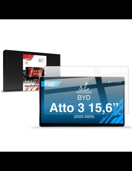Folia ceramiczna GrizzGlass CarDisplay Protection do BYD Atto 3 15,6" (2022-2025)