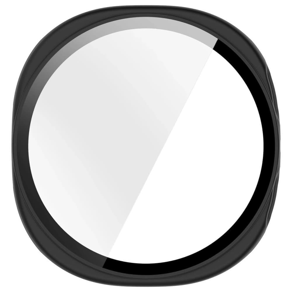 Bizon Case+Glass Uhr Samsung Galaxy Watch 8 40mm matt schwarz - 8