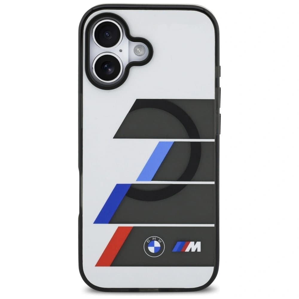 BMW M IML Butoane Metalice Linii Tricolore MagSafe Apple iPhone 17 antracit - 3