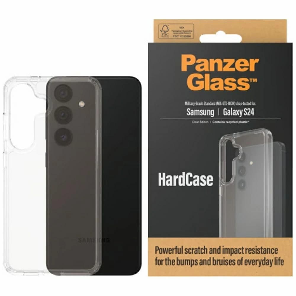 PanzerGlass HardCase Samsung Galaxy S24 Military grade clear - 3
