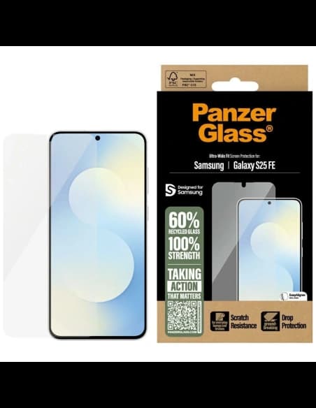PanzerGlass Ultra-Wide Fit Samsung Galaxy S25 FE