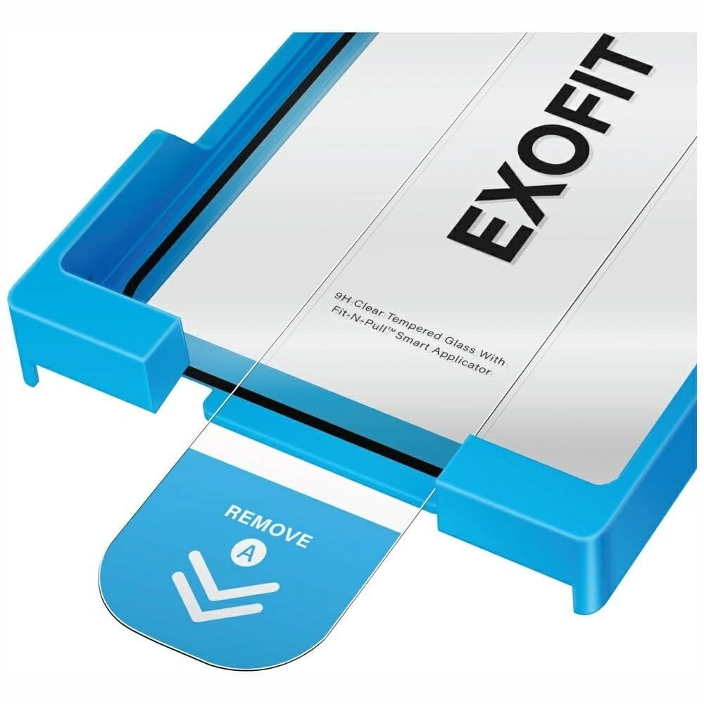 UNIQ Optix Exofit Vivid Apple iPhone 17 Pro cu un aplicator - 5