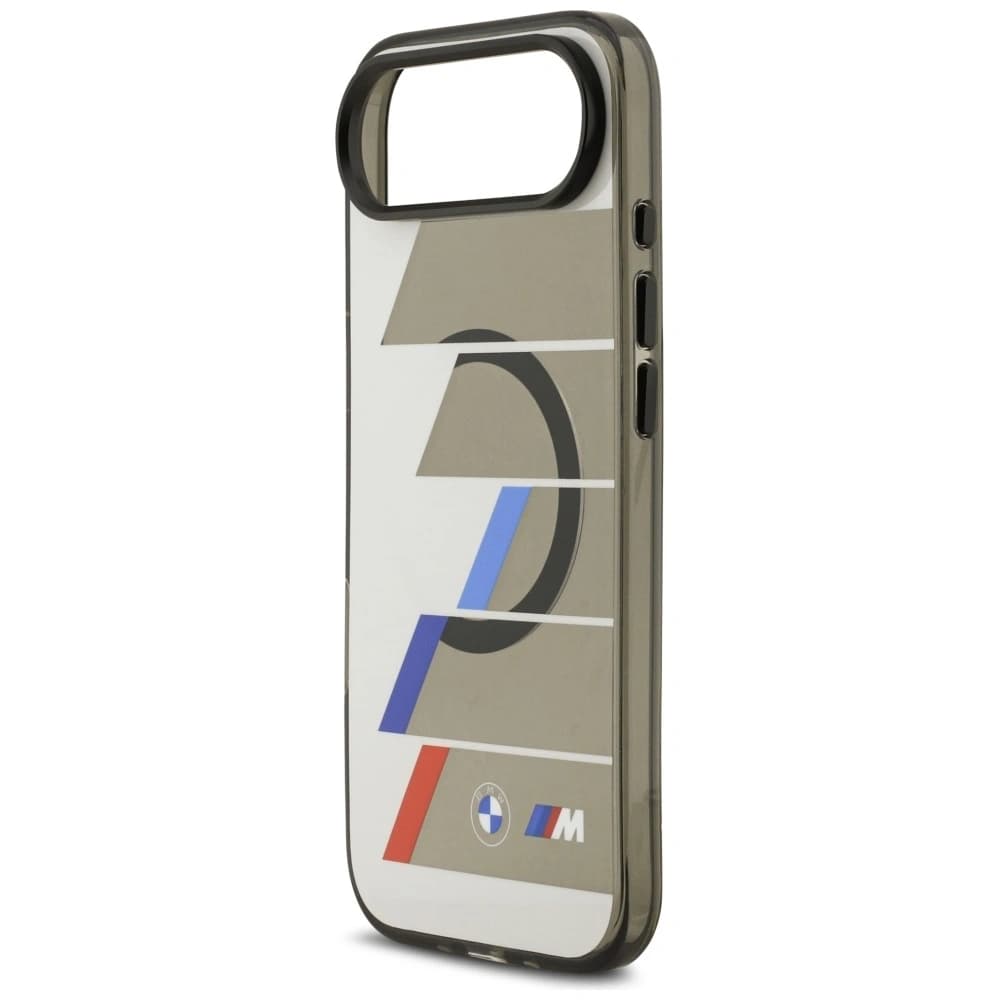 BMW M IML Metal Buttons Tricolor Lines MagSafe Apple iPhone Air anthracite - 6