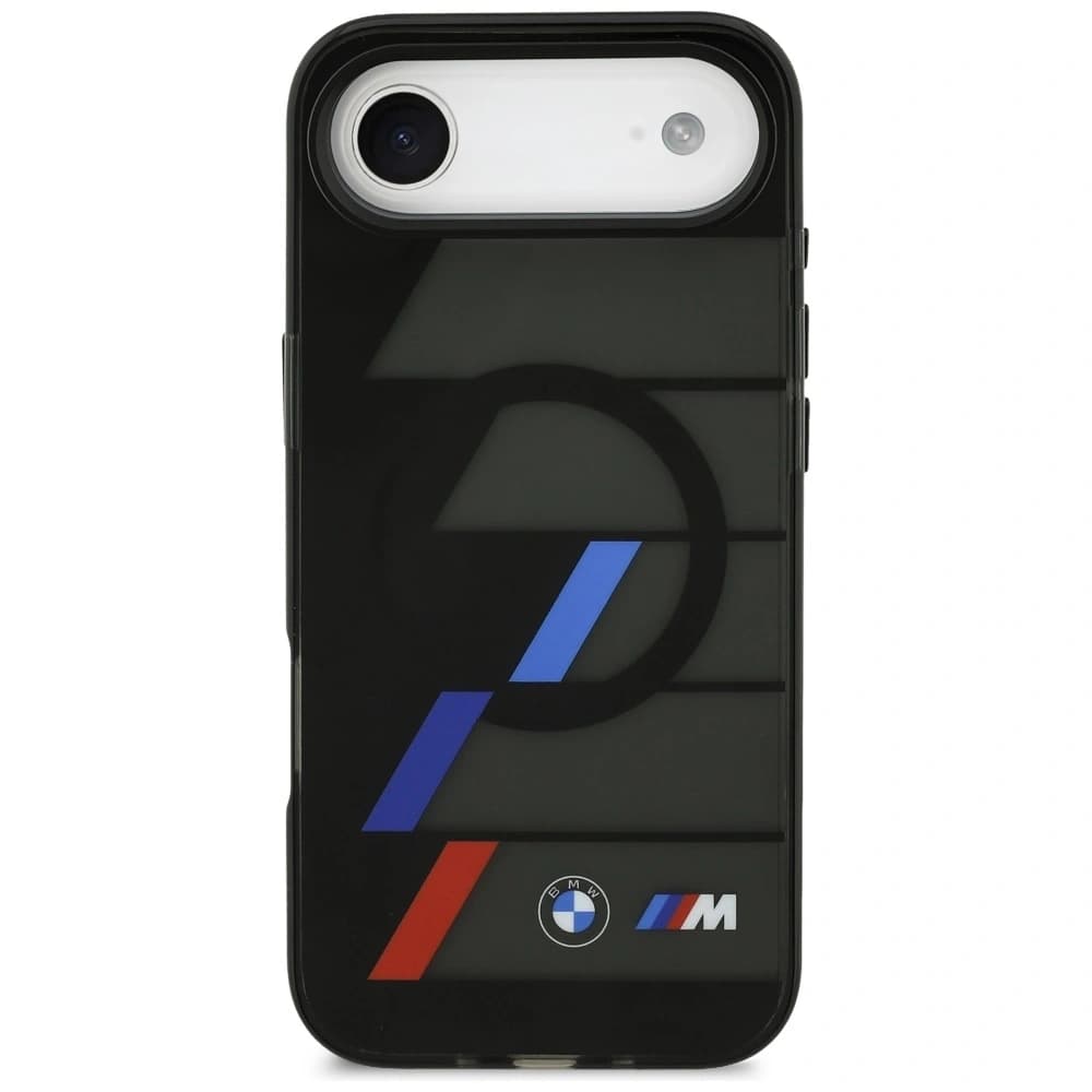 BMW M IML Metal Buttons Tricolor Lines MagSafe Apple iPhone Air black - 3