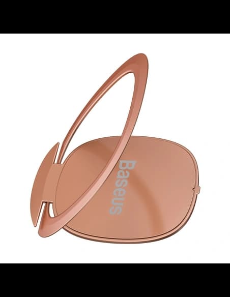 Uchwyt pierścień, ring holder Baseus Invisible do telefonu (różowy)