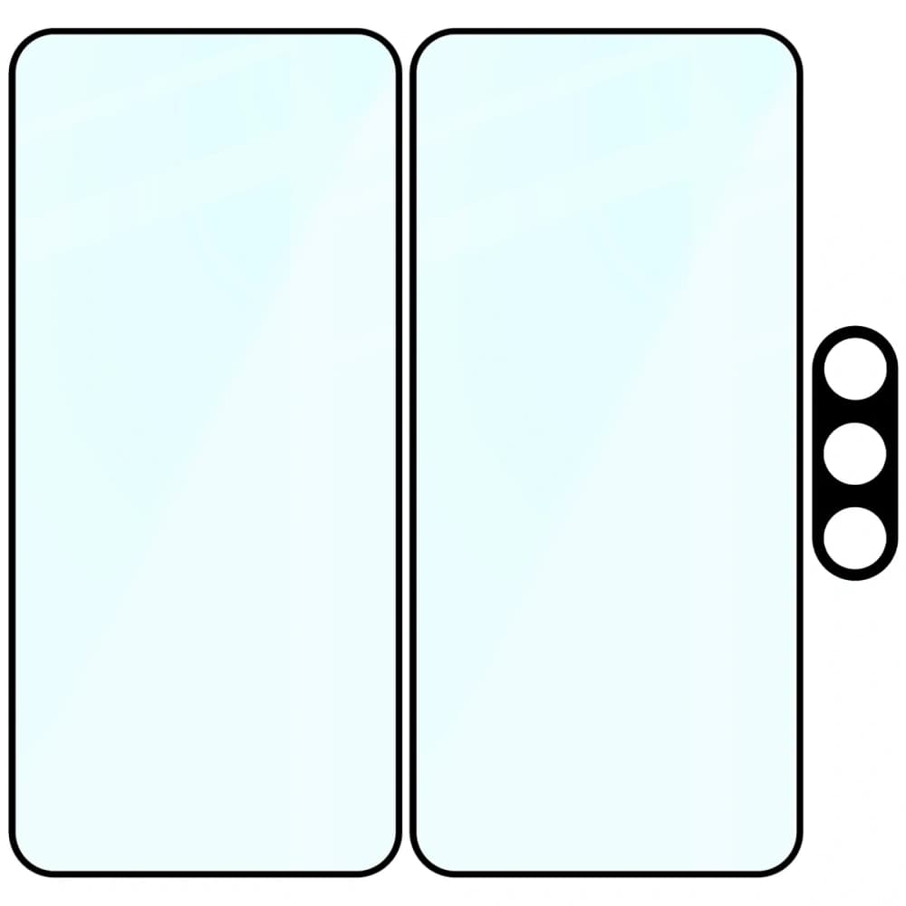Bizon Edge Pack 2x screen glass + camera glass Samsung Galaxy S25 FE - 6