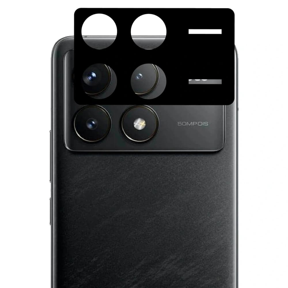 Bizon Edge Pack 2x screen glass + camera glass Xiaomi POCO F6 Pro - 5