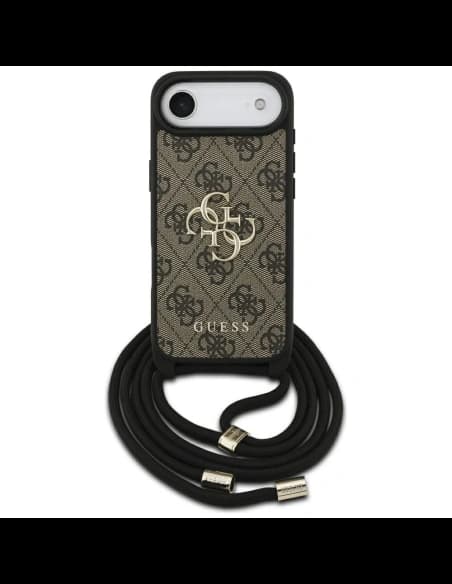 Guess 4G Big Logo Cord Stap Crossbody Apple iPhone Air maro