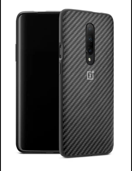 OnePlus 7 Pro Karbon Bumper Case Black