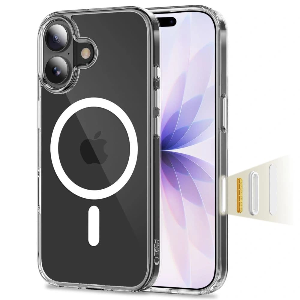 Tech-Protect Flexair Hybrid CC MagSafe Apple iPhone 17 Transparent