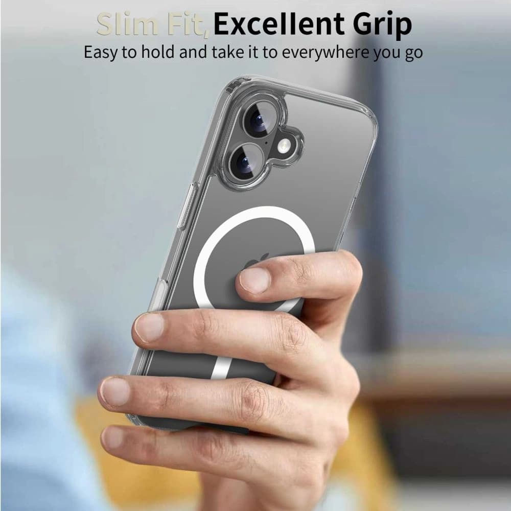 Tech-Protect Flexair Hybrid CC MagSafe Apple iPhone 17 Transparent - 6