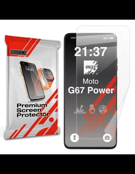 GrizzGlass CeramicFilm Motorola Moto G67 Power 5G