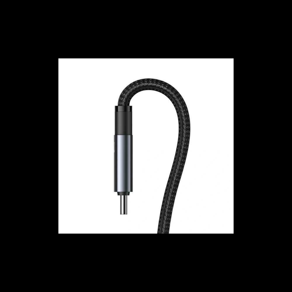 USAMS Data Cable 6in1 Digital Display Aluminium Alloy Fast Charging 240W 1.2m - 7