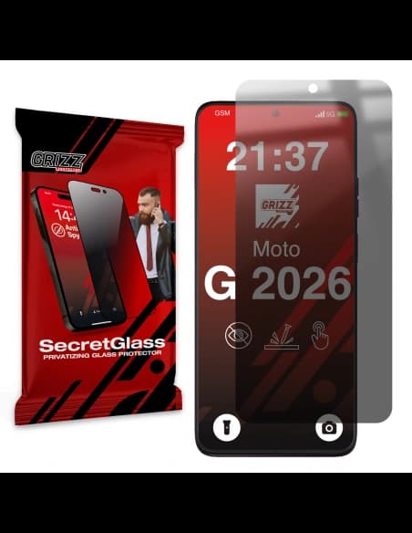 GrizzGlass Matte SecretGlass Motorola Moto G (2026)