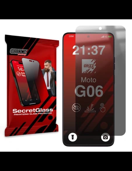 GrizzGlass Matte SecretGlass Motorola Moto G06