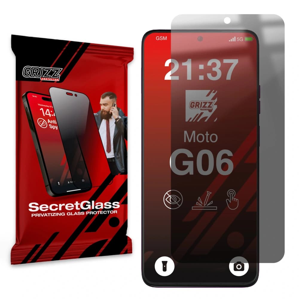 GrizzGlass Matte SecretGlass Motorola Moto G06