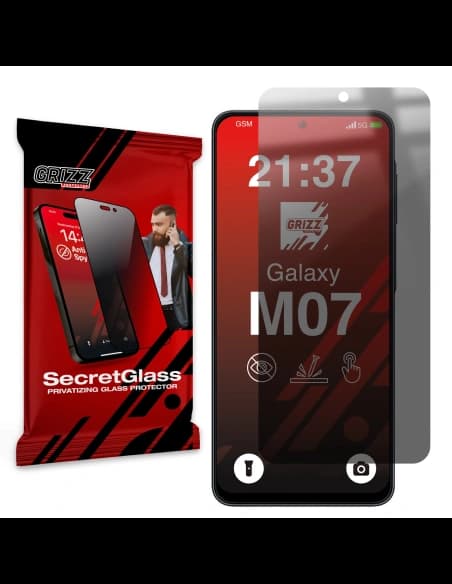 GrizzGlass Matte SecretGlass Samsung Galaxy M07