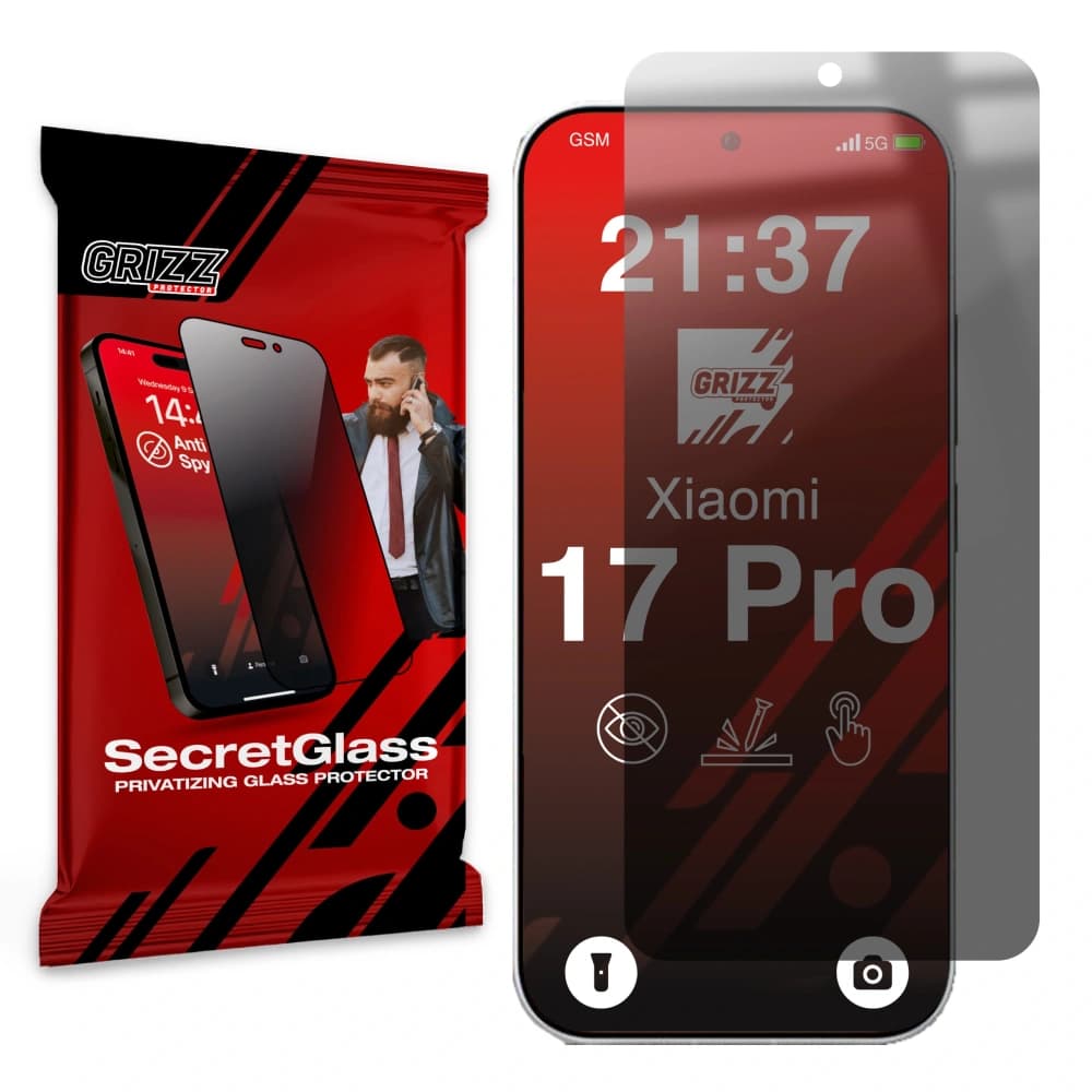 GrizzGlass Matte SecretGlass Xiaomi 17 Pro - 1