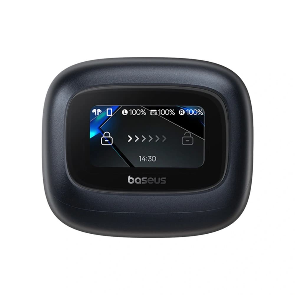 Baseus Bowie M2s Ultra TWS Vezeték nélküli In-Ear Fejhallgató Interaktív Képernyővel Fekete - 4