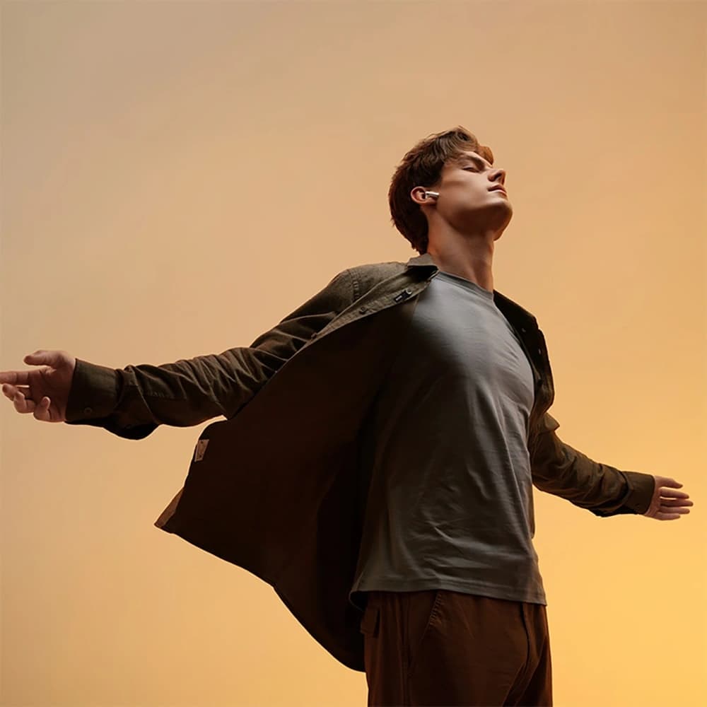 Căști wireless in-ear Baseus Bowie M2s Ultra TWS cu ecran interactiv Alb - 12