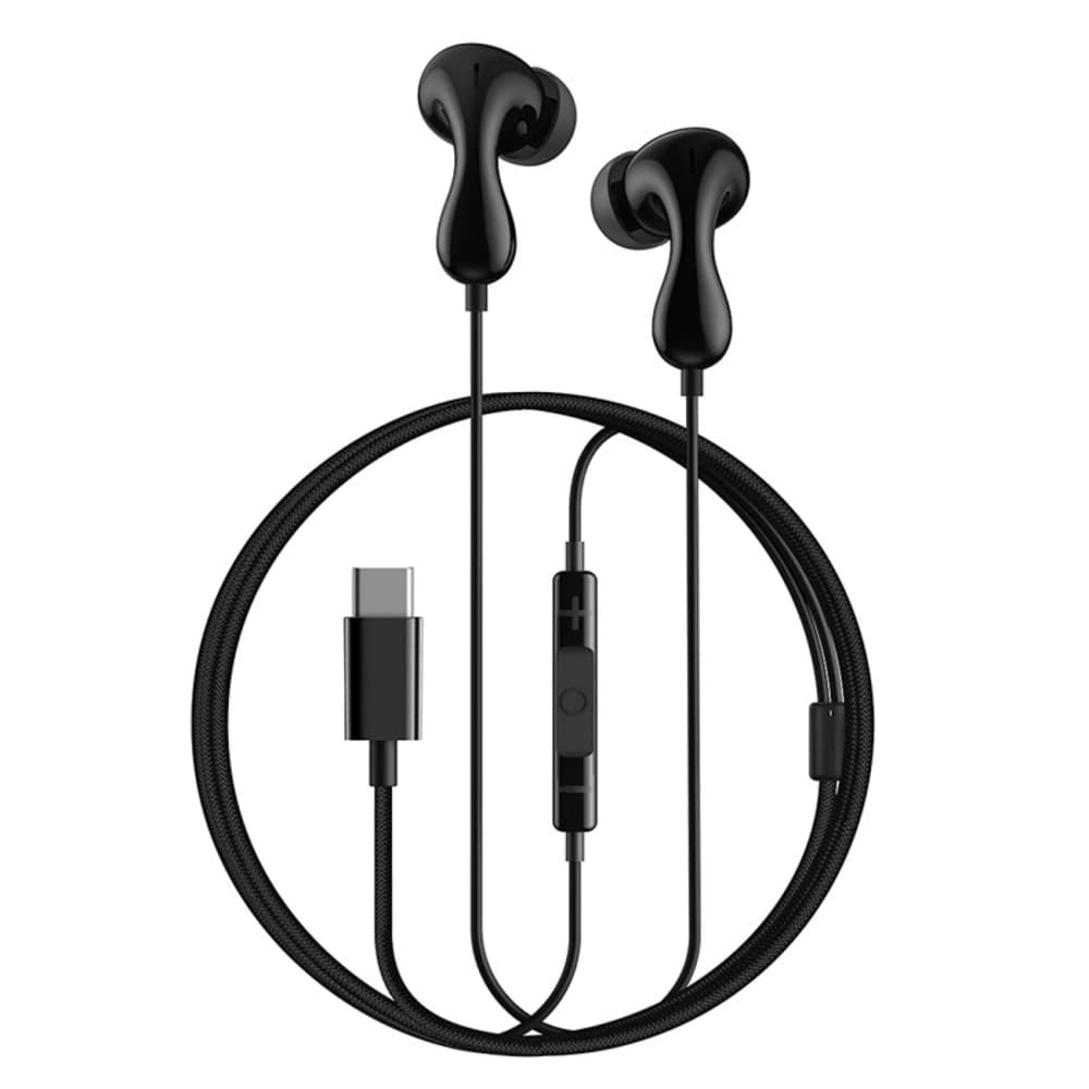 Baseus Encok CZ20 USB-C In-Ear Sluchátka Černá - 1