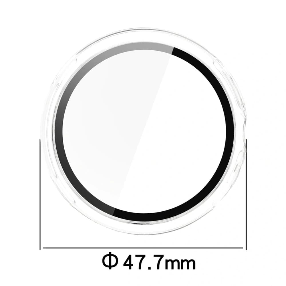 Bizon Case+Glass Watch Google Pixel Watch 4 45mm clear - 2