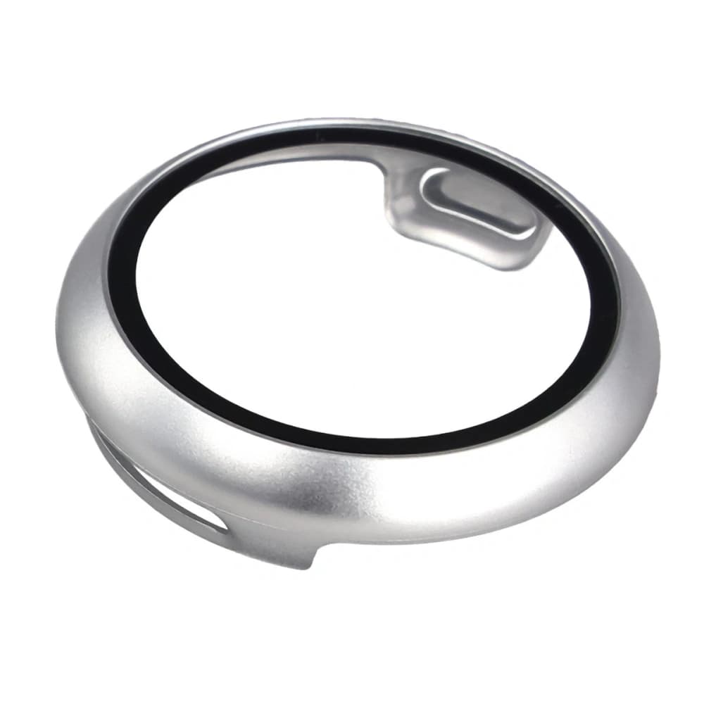 Bizon Case+Glass Hodinky Google Pixel Watch 4 41mm matná stříbrná - 8