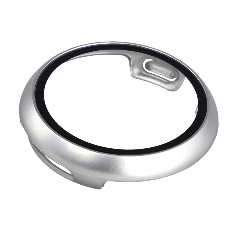 Bizon Case+Glass Hodinky Google Pixel Watch 4 45mm matná stříbrná - 7