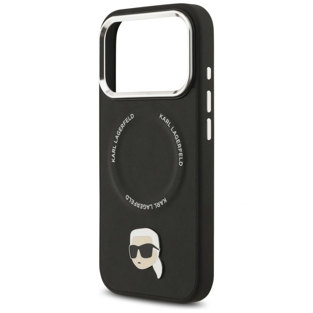 Karl Lagerfeld Karl Pin MagSafe Apple iPhone 17 Pro negru - 6