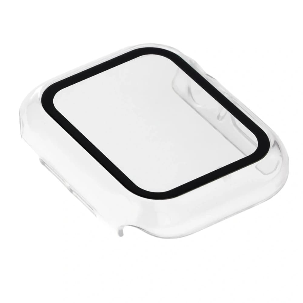 Bizon Case+Glass Uhr Apple Watch SE 3 / SE 2 / SE / 6 / 5 / 4 40mm klar - 7