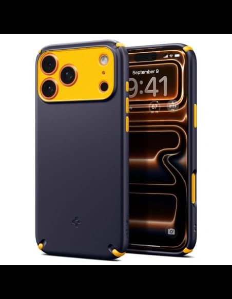 Spigen Nano Pop Hybrid Mag MagSafe Apple iPhone 17 Pro Áfonya Tengerészkék