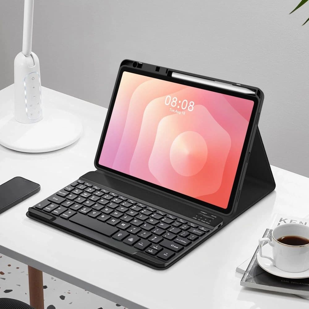 Tech-Protect Smartcase Toll + Billentyűzet Samsung Galaxy Tab S11 11.0 X730 / X736b Fekete - 3