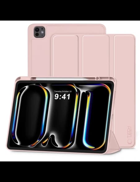 Tech-Protect Smartcase Pen Apple iPad Pro 13” 2024/2025 Pink