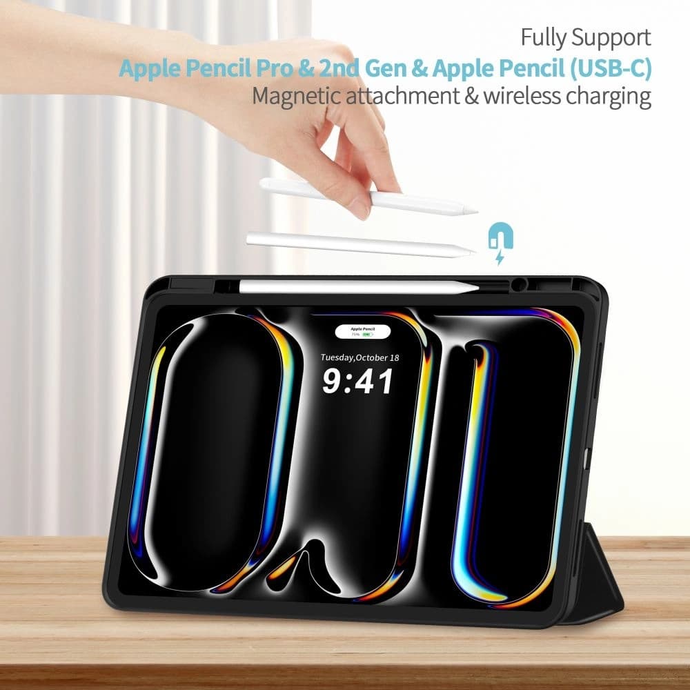 Tech-Protect Smartcase Pen Apple iPad Pro 13” 2024/2025 Black - 7