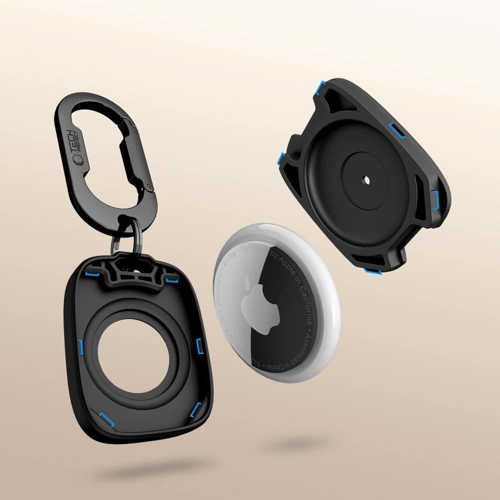 Tech-Protect Velar Apple AirTag 1 / 2 Fekete - 3