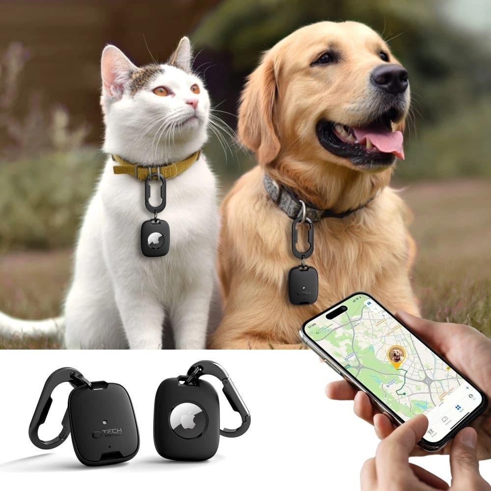 Tech-Protect Velar Apple AirTag 1 / 2 Fekete - 5