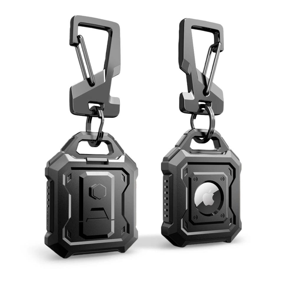 Tech-Protect Kevlar Pro Apple AirTag 1 / 2 Fekete - 1