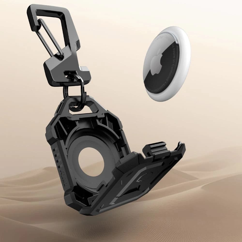 Tech-Protect Kevlar Pro Apple AirTag 1 / 2 Fekete - 3